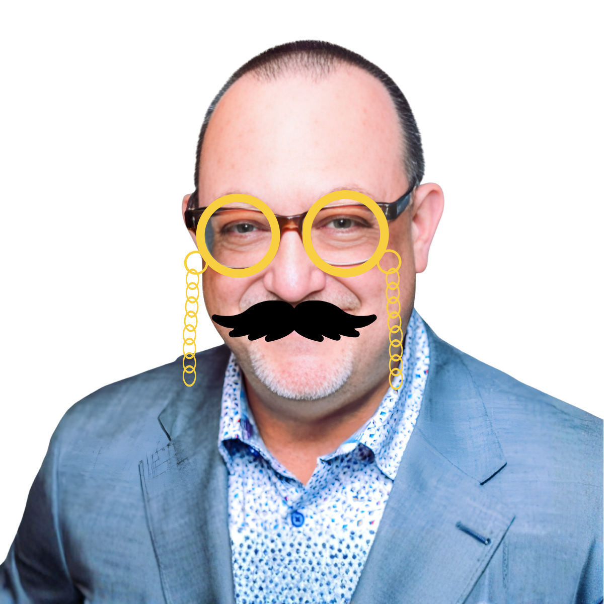 Jonathan Perkel in character as Neighborhood Watch · CFO